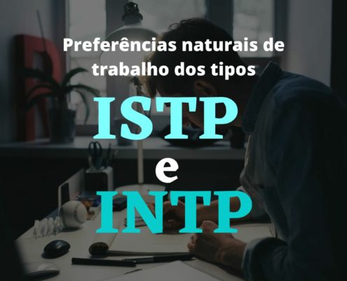 Preferências naturais de trabalho dos tipos ISTP e INTP